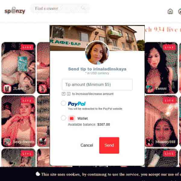 XXX Live Sex Cams for Sponzy big